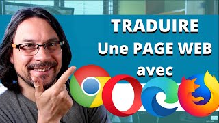 Comment traduire une page web avec 👉 Chrome – Edge – Opera  Firefox 2021 [upl. by Clay]