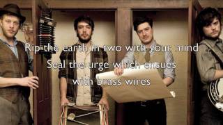 quotI Gave You Allquot  Mumford amp Sons Official Lyrics [upl. by Roe]