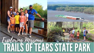 Trail of Tears State Park  Bollinger Mill State Historic Site  Exploring Missouri [upl. by Hanako838]