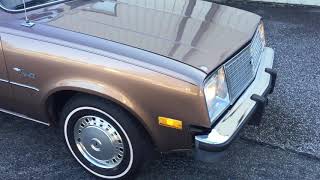 1980 Chevy Chevette 41K Miles Video [upl. by Zarger115]