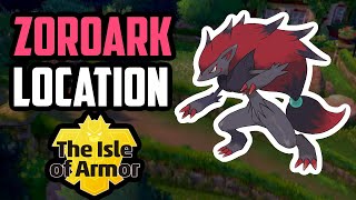 How to Catch Zoroark  Pokemon Sword amp Shield DLC [upl. by Annoiek425]