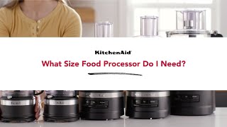 What Size Food Processor Do I Need [upl. by Gualterio]