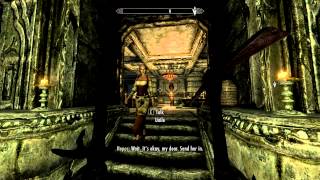 Skyrim walkthrough  The Forsworn Conspiracy [upl. by Ayokal]