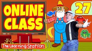 Online Class for Kids 27 ♫ Its Showtime ♫ Brain Breaks ♫ Kids Songs by The Learning Station [upl. by Oshinski]