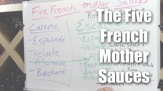 Understanding The Five French Mother Sauces  A Brief Overview [upl. by Siurad136]