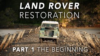 Land Rover Restoration Part 1  Introduction [upl. by Porte690]