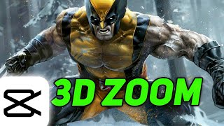 How To Make 3D Zoom in CapCut pc [upl. by Eltsyrk]