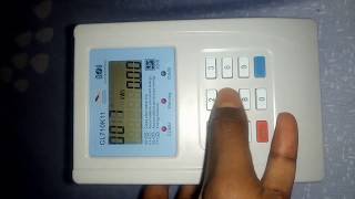 How to read Electric meter How to use a Prepaid Meter check the meter number and balance of units [upl. by Nibas]