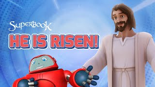 Superbook  He is Risen  Easter Story  Season 1 Episode 11  Full Episode Official HD Version [upl. by Starks]