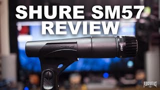 Shure SM57 Dynamic Mic Review  Test [upl. by Ariane]