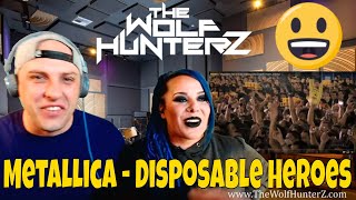 Metallica  Disposable Heroes Live in Mexico City THE WOLF HUNTERZ Reactions [upl. by Adaiha939]