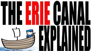 The Erie Canal Explained US History Review [upl. by Levy]