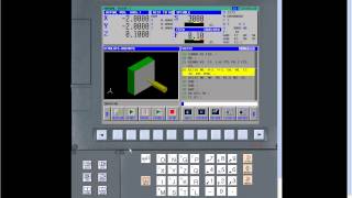 FANUC MANUAL GUIDE i Part 3 Creating a Basic Milling Program [upl. by Papst]