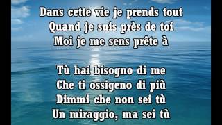 TOI TU  UMBERTO TOZZI amp CERENA LYRICS [upl. by Ffej764]