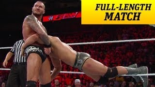 FULLLENGTH MATCH  Raw  Cody Rhodes vs Randy Orton [upl. by Kessia790]