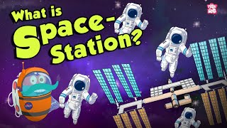 What Is A Space Station  SPACE STATION  Dr Binocs Show  Peekaboo Kidz [upl. by Veradis625]