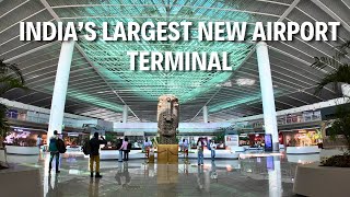 Flying from MEGA New Terminal 1 at Delhi Airport [upl. by Erek]