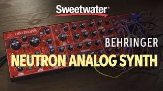 Behringer Neutron Semimodular Analog Synth Demo [upl. by Tratner345]