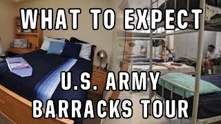 US Army Barracks Tour  What to expect when you get to your duty station [upl. by Phina69]