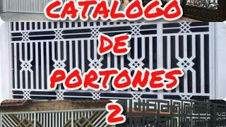 😎CATALOGO DE PORTONES 2 [upl. by Arocal]