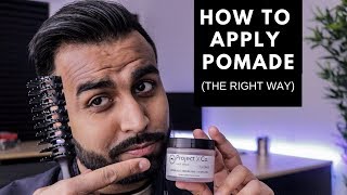 How To Use Pomade THE RIGHT WAY Maximize Volume amp Hold [upl. by Favian]