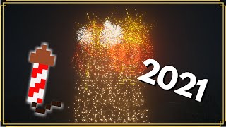 Minecraft Huge Firework Display Tutorial [upl. by Horan865]