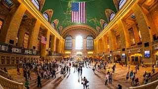 Walking Tour of Grand Central Terminal — New York City 【4K】🇺🇸 [upl. by Phi]