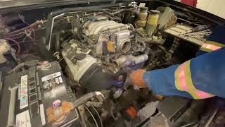 Isuzu Rodeo engine tear down Part 1 unedited footage start to crank pulley removal [upl. by Ettezyl877]