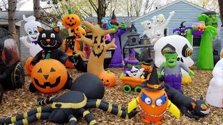 INSANE Halloween Inflatable Decorations  StewarTV [upl. by Nealey678]