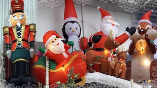 New Home Depot Christmas Inflatables Holiday Store Tour [upl. by Suissac]