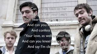 quotWhite Blank Pagequot  Mumford amp Sons Official Lyrics [upl. by Ahtera]