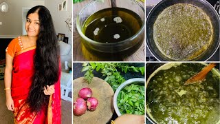 Homemade ONION HAIR OIL for 10x faster HAIR GROWTH [upl. by Arek]