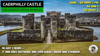 Caerphilly Castle  The Largest in Wales 2nd in Britain [upl. by Allekim812]