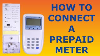 How to connect prepaid metertoken metersmart electricity meterELECTERCA [upl. by Leinnad921]