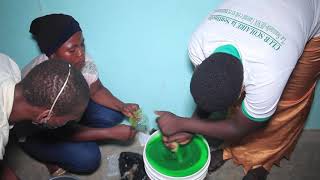 Fabrication de savon liquideMeilleur tutoriel en entrepreneuriat au Bénin [upl. by Cirred]