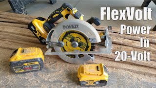 DEWALT 20V XR Brushless 714In Circular Saw with POWER DETECT Review DCS574W1 [upl. by Raynor]