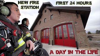 First 24 Hours in a New Fire Station  A Day in the Life [upl. by Norm764]