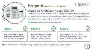 How to recode your prepaid meter [upl. by Frieder]