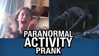 Paranormal Activity SCARE PRANK on Omegle [upl. by Pyszka299]