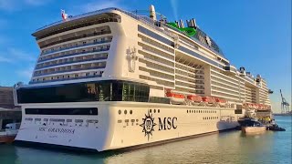 MSC Grandiosa Yacht Club 4K [upl. by Nwahsirhc]