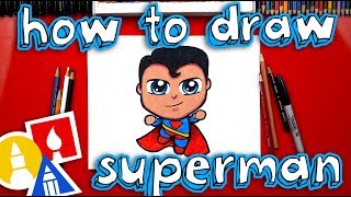 How To Draw Cartoon Superman [upl. by Ingram]