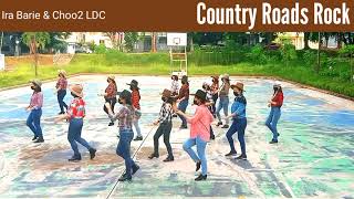 Country Roads Rock  Line Dance Beginner [upl. by Deirdra358]