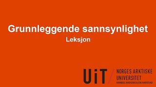 Sannsynlighetsregning  Grunnleggende sannsynlighet uniform sannsynlighet relativ frekvens [upl. by Garvin80]