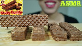 ASMR  Nutty Buddy Cookies with Peanut Butter CRUNCHY EATING SOUNDS NO TALKING [upl. by Caprice]