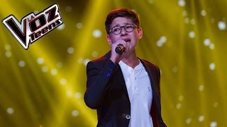 Simón canta ‘Noviembre sin ti’  Audiciones a ciegas  La Voz Teens Colombia 2016 [upl. by Wendelin]