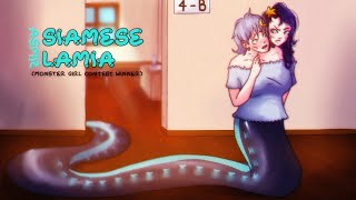 ASMR TwoHeaded Lamia confesses feelings for you Roleplay femalexmale NO DEATH [upl. by Ahsial]