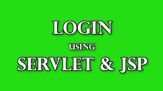 Login using Servlet and JSP practical Part 1 [upl. by Cia]