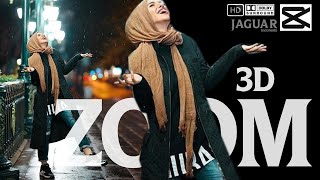 3D Zoom Effect CapCut Tutorial [upl. by Yeleak]