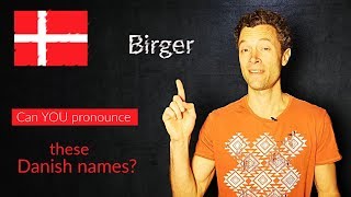 Can You Pronounce These Danish Names [upl. by Iaw]