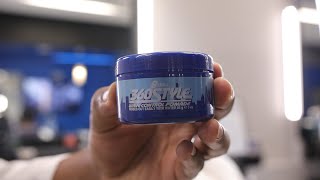 Wave Pomade Perfected  Lusters SCurl 360 Style [upl. by Eedya631]